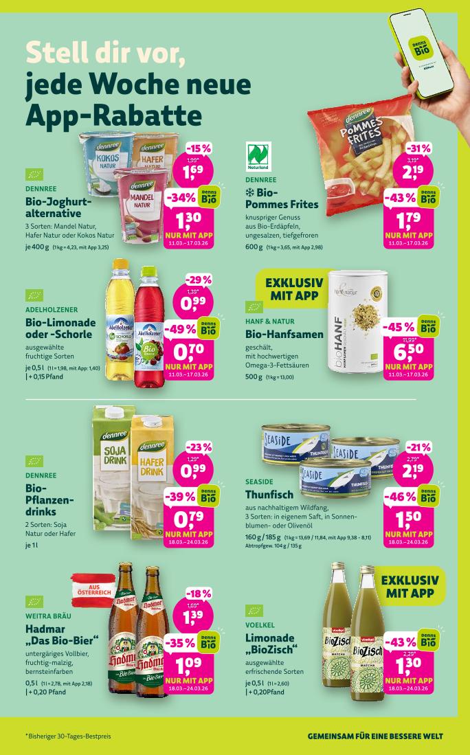 Prospekt von Denns BioMarkt