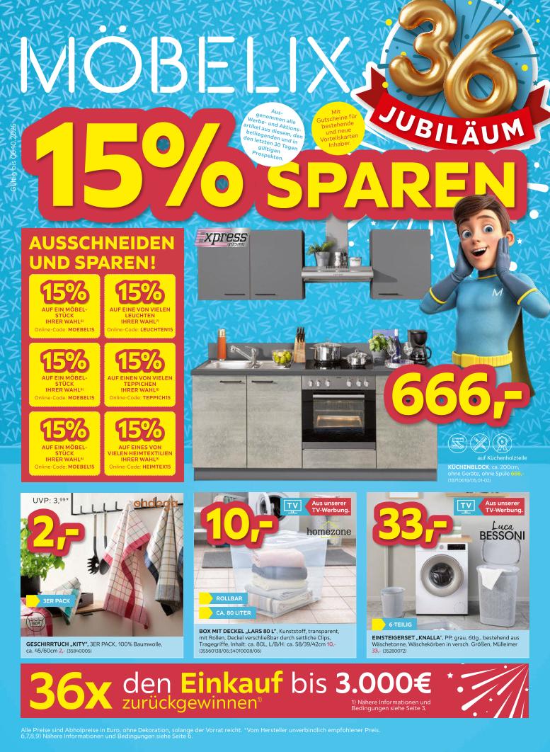 Prospekt von Möbelix