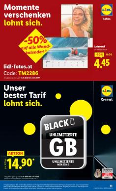 Titelbild des Prospekts von Lidl