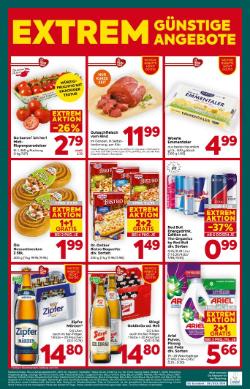 Titelbild des Prospekts von BILLA PLUS Salzburg