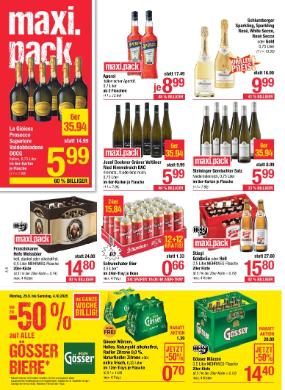 Titelbild des Prospekts von Maximarkt Anif / Bruck