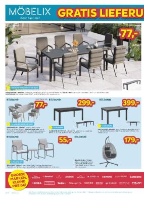 Titelbild des Prospekts von Möbelix