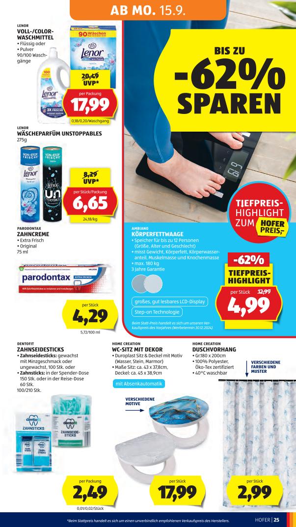Prospekt von HOFER