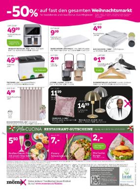 Titelbild des Prospekts von mömax