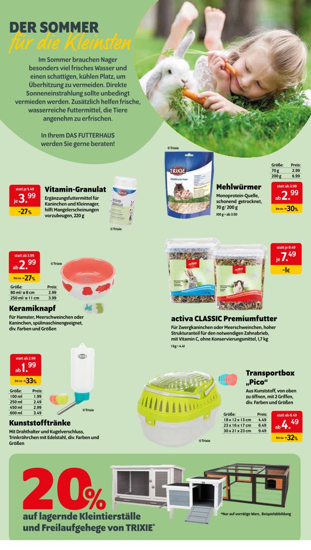 Prospekt von DAS FUTTERHAUS