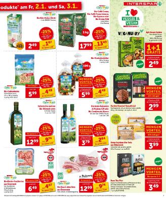 Titelbild des Prospekts von INTERSPAR BGLD