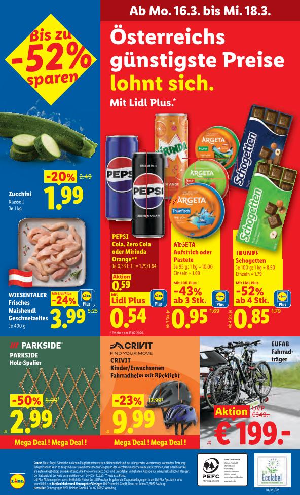 Prospekt von Lidl
