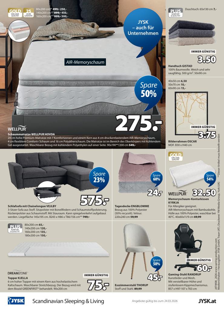 Prospekt von JYSK