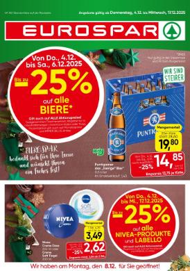 Titelbild des Prospekts von EUROSPAR STMK