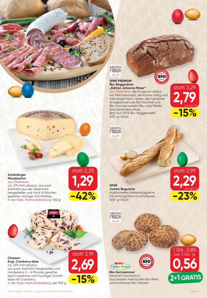 Prospekt von SPAR Gourmet