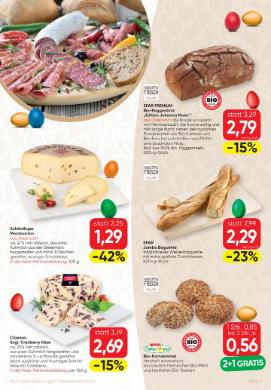 Titelbild des Prospekts von SPAR Gourmet