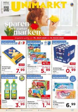 Titelbild des Prospekts von Unimarkt Nord
