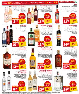 Titelbild des Prospekts von INTERSPAR STMK