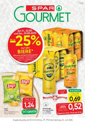 Titelbild des Prospekts von SPAR Gourmet
