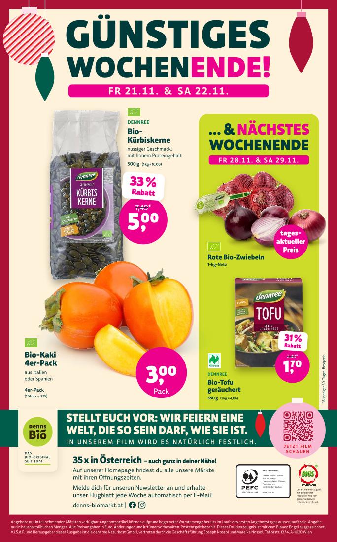 Prospekt von Denns BioMarkt