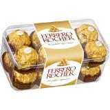 Ferrero Rocher, Preisangabe ohne MwSt. (Preis inkl. MwSt. 4,72 €), METRO 16 Stück
