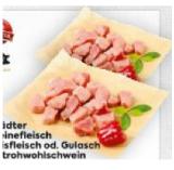 Hofstädter »Fair zum Tier!« Schweinefleisch für Gulasch od. Reisfleisch vom Strohwohlschwein BILLA 400 Gramm 1 Packung