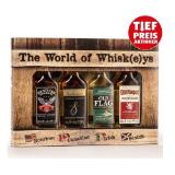 Whisky Probierset verschiedene Sorten HOFER 40 Milliliter 4 Stück