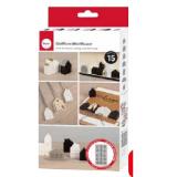 Rayher Gießform „Mini-Häuser“ 43202022 BayWa 1 Packung