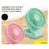 Ambiano Tragbarer Ventilator HOFER 1 Stück