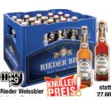 Rieder Weissbier Hell oder Dunkel Maximarkt 0.50 Liter 20 Stück