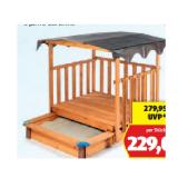 Gaspo Spielhaus mit Sandkasten HOFER 1 Stück