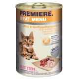 Premiere MEAT MENU Katzennahrung versch. Sorten Fressnapf 400 Gramm 1 Dose