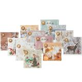X-Mas Weihnachtsservietten verschiedenen Weihnachtsmotiven 48070002 XXXLutz 30 Stück