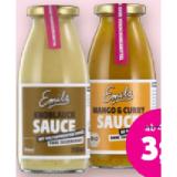 Emils Bio-Saucen oder -Dressings versch. Sorten Denns BioMarkt 250 Milliliter 1 Glas