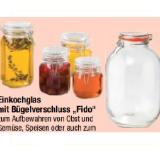 Promotion Bild von Einkochglas mit Bügelverschluss „Fido“ 0,5 Liter Maximarkt 1 Stück