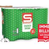 S-BUDGET Energy Drink XL Maximarkt 355 Milliliter 6 Stück