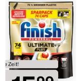 Finish Ultimate Plus Sparpack Geschirrspültabs BIPA 74 Stück