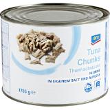 aro  Thunfischstücke Natur od. in Öl, Preisangabe ohne MwSt. (Preis inkl. MwSt. 11,87 €), METRO 1.71 Kilogramm 1 Dose