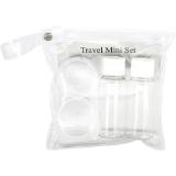 SOAPLAND Reiseset 5-teilig PET-Flaschen, 2x25 ml, Cremedosen, 2x10 ml, Spartel, 1 Stk. dm 1 Set