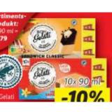 Bon Gelati Sandwich Eis Classic versch. Sorten Lidl 10 Stück