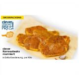Clever Karreesteaks mariniert BILLA PLUS 1 Kilogramm