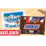 Snickers , Twix, Bounty, Mars oder Milky Way Minis Maximarkt 227 Gramm 1 Packung