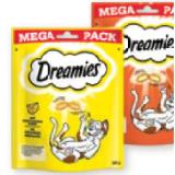 Dreamies Katzensnacks Mega Pack versch. Sorten Maximarkt 180 Gramm 1 Packung