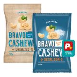 Bild von Bravo Cashews geröstet und gesalzen od. ungesalzen jö Bonus Club Preis Penny 150 Gramm 1 Packung