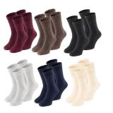 Up 2 Fashion Damen-/Herren-Winter-Wellness-Socken, Doppelpkg. HOFER 1 Packung