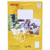 Sigma Heft A4 40 Blatt liniert, Preisangabe ohne MwSt. (Preis inkl. MwSt. 8,40 €), METRO 1 Packung