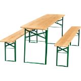 Biertischgarnitur 50 cm 3-tlg. 1 Set