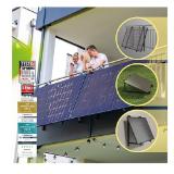 Green Solar Balkonkraftwerk Boden/Wand/Balkon 1.000/800 W HOFER 1 Stück