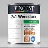 Bild von VINCENT 2in1 Weißlack 110681 HELLWEG 750 Milliliter 1 Dose