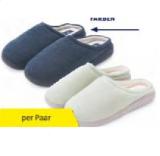 Up 2 Fashion Basics Damen-/Herren-Wohlfühlpantoffeln HOFER 1 Packung