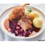 1/4 Ente mit Kartoffelknödel und Apfelrotkraut INTERSPAR 1 Set