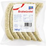 aro  Bratwürstel, Preisangabe ohne MwSt. (Preis inkl. MwSt. 3,95 €), METRO 60 Gramm 6 Stück