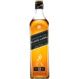 Johnnie Walker Blended Scotch Whisky Black Label, Preisangabe ohne MwSt. (Preis inkl. MwSt. 23,99 €), METRO 0.70 Liter 1 Flasche