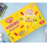 Promotion Bild von Eskimo Haribo Push Up HOFER 85 Milliliter 4 Stück