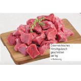 Österreichisches Hirschgulasch geschnitten Sutterlüty 1 Kilogramm